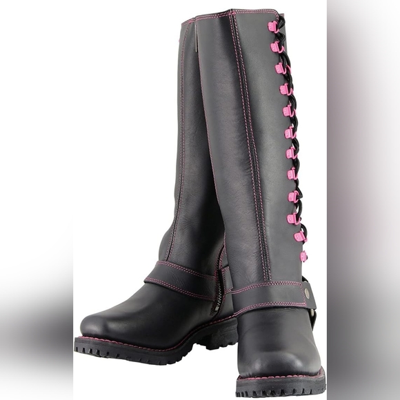 Milwaukee Motorcycle Style Knee High Boots - Brand New in Box - Picture 5 of 15